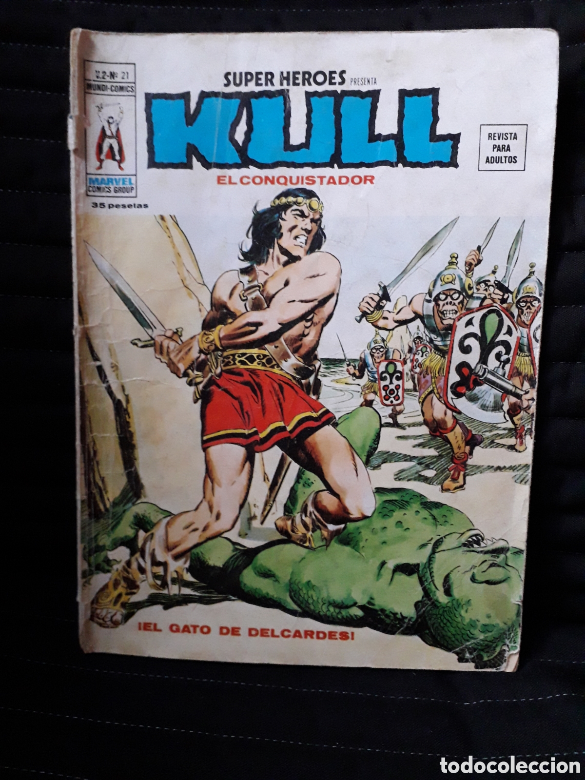 C&oacute;mics: S&Uacute;PER H&Eacute;ROES VOL 2. N&Uacute;MERO 21. KULL - Foto 1