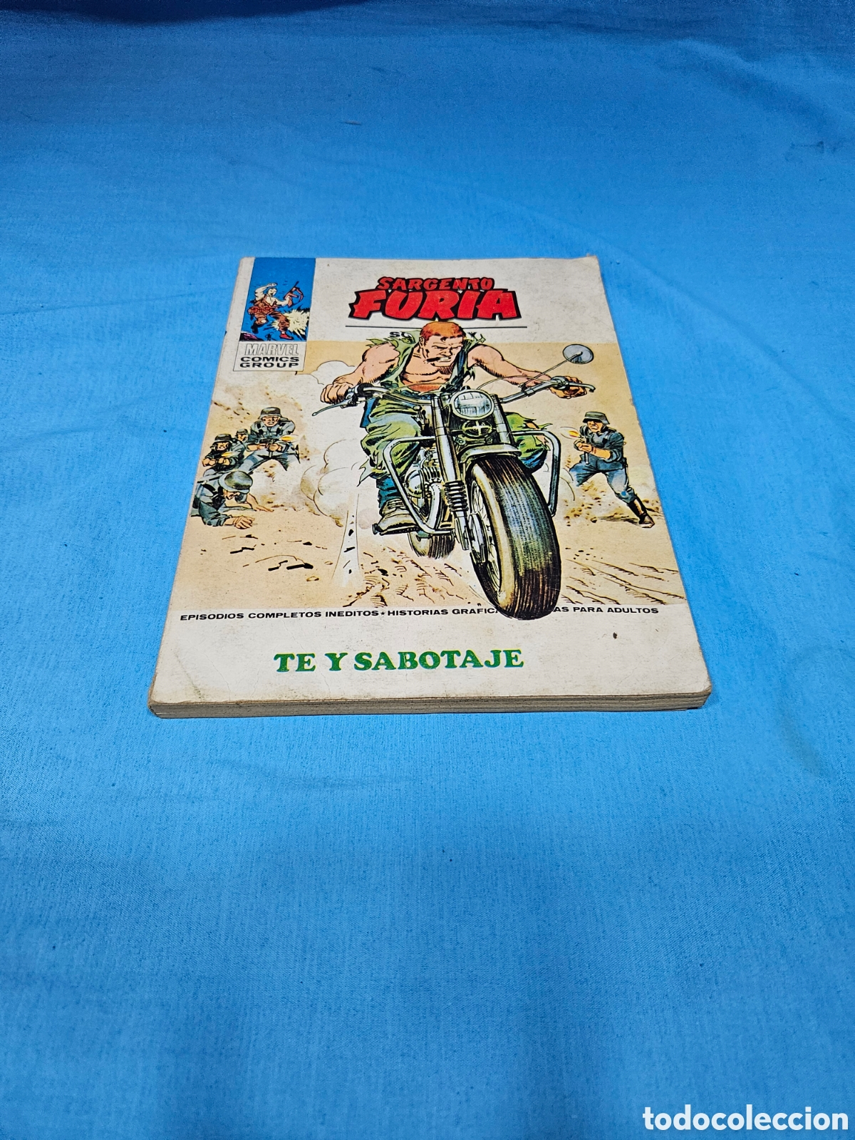 C&oacute;mics: SAEGENTO FURIA. TE Y SABOTAJE. MARVEL COMICS GROUP. VERTICE DE TACO - Foto 1