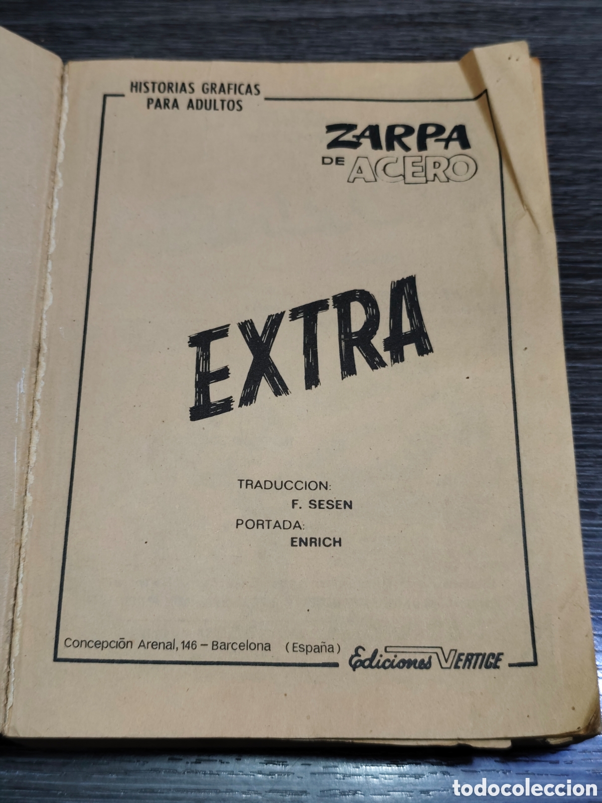 C&oacute;mics: Zarpa de acero Vol 2 V&eacute;rtice Taco - Foto 3