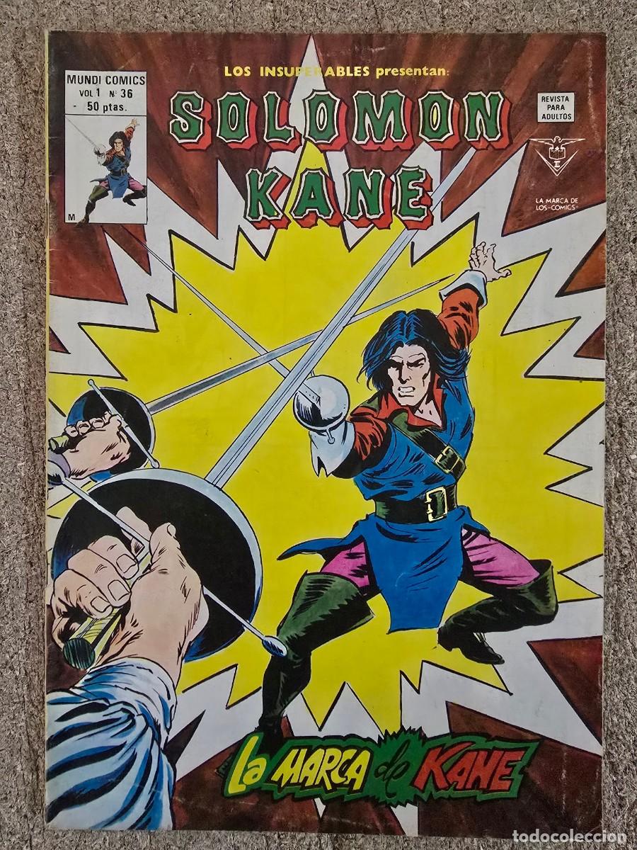 C&oacute;mics: Los Insuperables 36.Solomon Kane.Vol. 1.Vertice - Foto 1