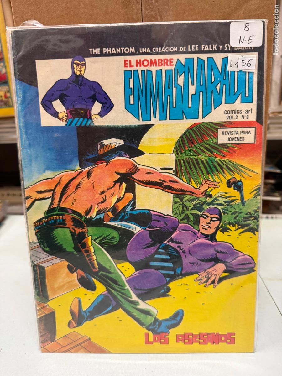 C&oacute;mics: HOMBRE ENMASCARADO EDITORIAL VERTICE NUMERO 8 - Foto 1