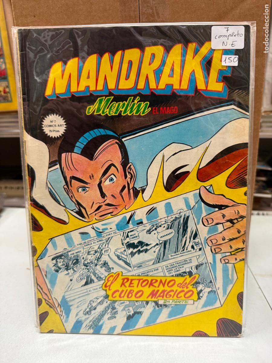 C&oacute;mics: MANDRAKE EDITORIAL VERTICE NUMERO 7 - Foto 1