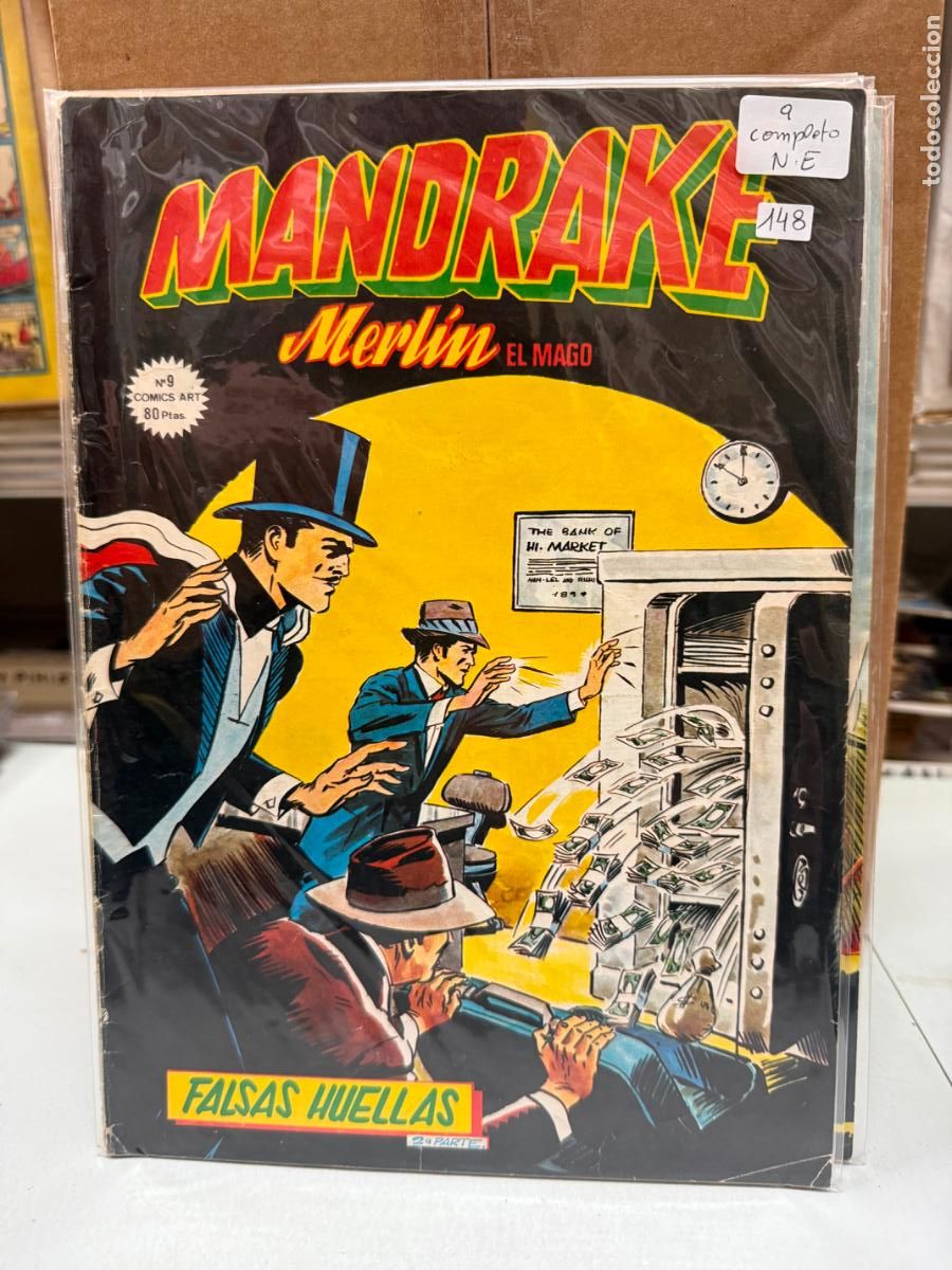C&oacute;mics: MANDRAKE EDITORIAL VERTICE NUMERO 9 - Foto 1