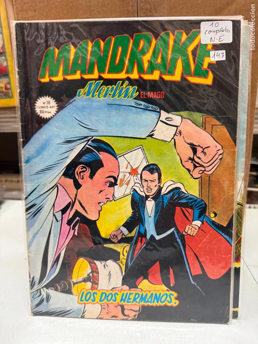 C&oacute;mics: MANDRAKE EDITORIAL VERTICE NUMERO 10 - Foto 1