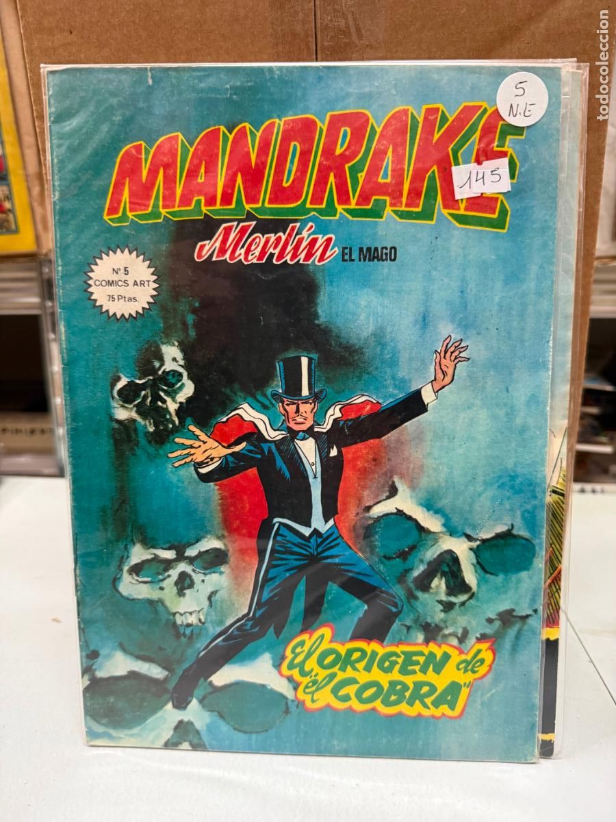 C&oacute;mics: MANDRAKE EDITORIAL VERTICE NUMERO 5 - Foto 1