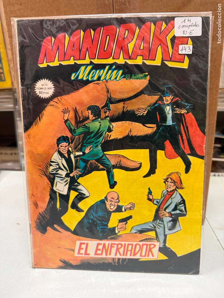 C&oacute;mics: MANDRAKE EDITORIAL VERTICE NUMERO 14 - Foto 1