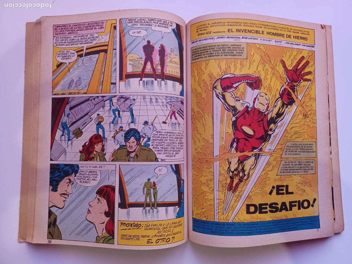 C&oacute;mics: EL HOMBRE DE HIERRO COMPLETA EDICIONES SURCO - Foto 5
