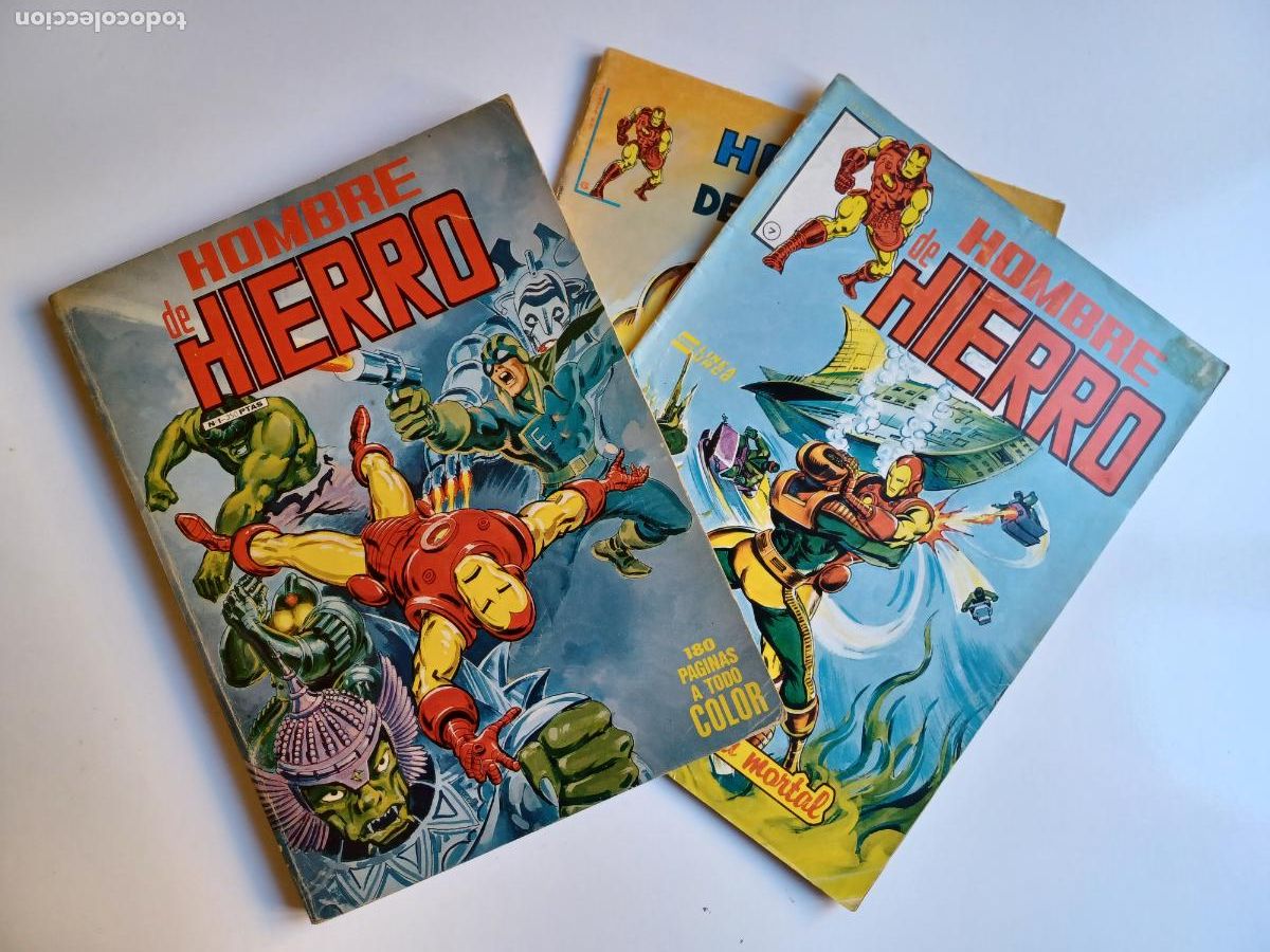 C&oacute;mics: EL HOMBRE DE HIERRO COMPLETA EDICIONES SURCO - Foto 1