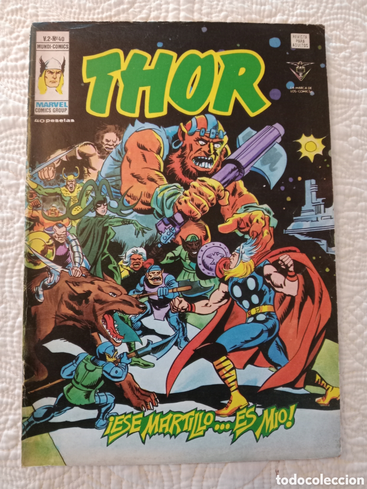 C&oacute;mics: Thor v 2 n&deg;40 v&eacute;rtice - Foto 1