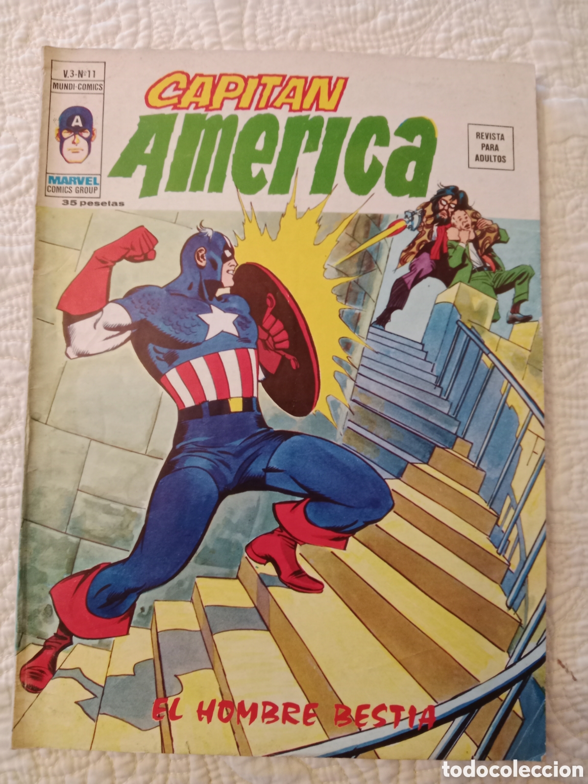 C&oacute;mics: Capitan Am&eacute;rica v.2 n&deg;11 v&eacute;rtice - Foto 1
