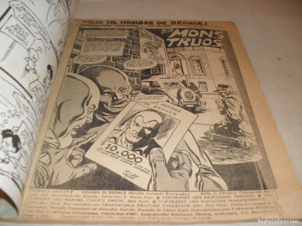 C&oacute;mics: DOC SAVAJE,EL HOMBRE DE BRONCE N&ordm; 7,LOS MONSTRUOS&iexcl;&iexcl;,DE 9.VERTICE,1976 - Foto 2