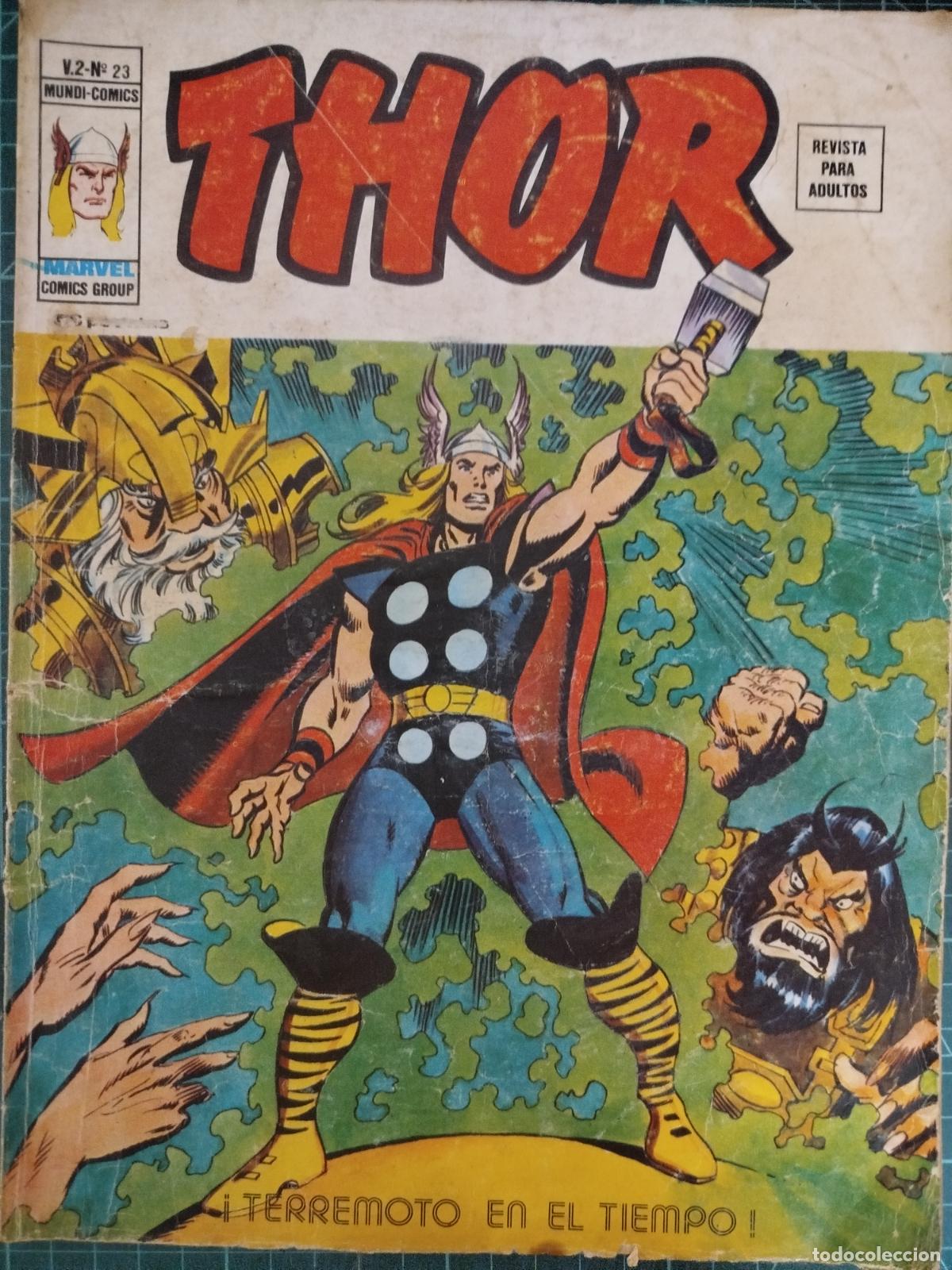 C&oacute;mics: COMIC THOR VOL 2 N&ordm; 23 VERTICE MUNDI COMICS - Foto 1