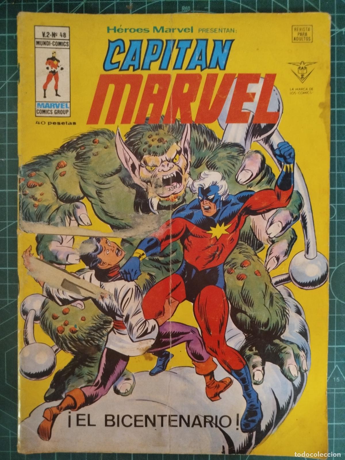 C&oacute;mics: COMIC MARVEL MUNDI-COMIC. CAPITAN MARVEL N&ordm; 48 VOL 2 - Foto 1