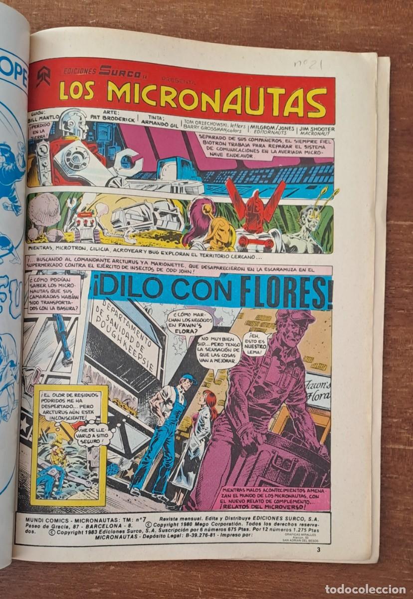C&oacute;mics: MICRONAUTAS VERTICE Y SURCO - Foto 9