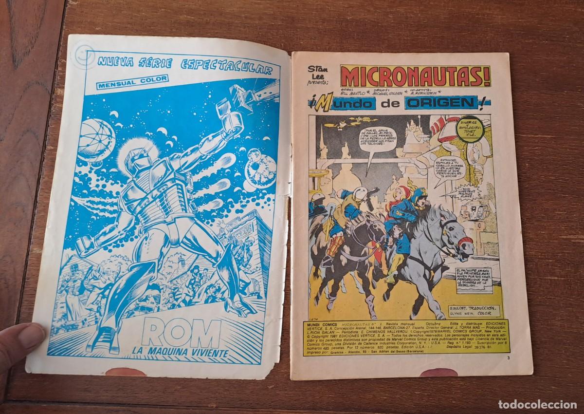 C&oacute;mics: MICRONAUTAS VERTICE Y SURCO - Foto 13