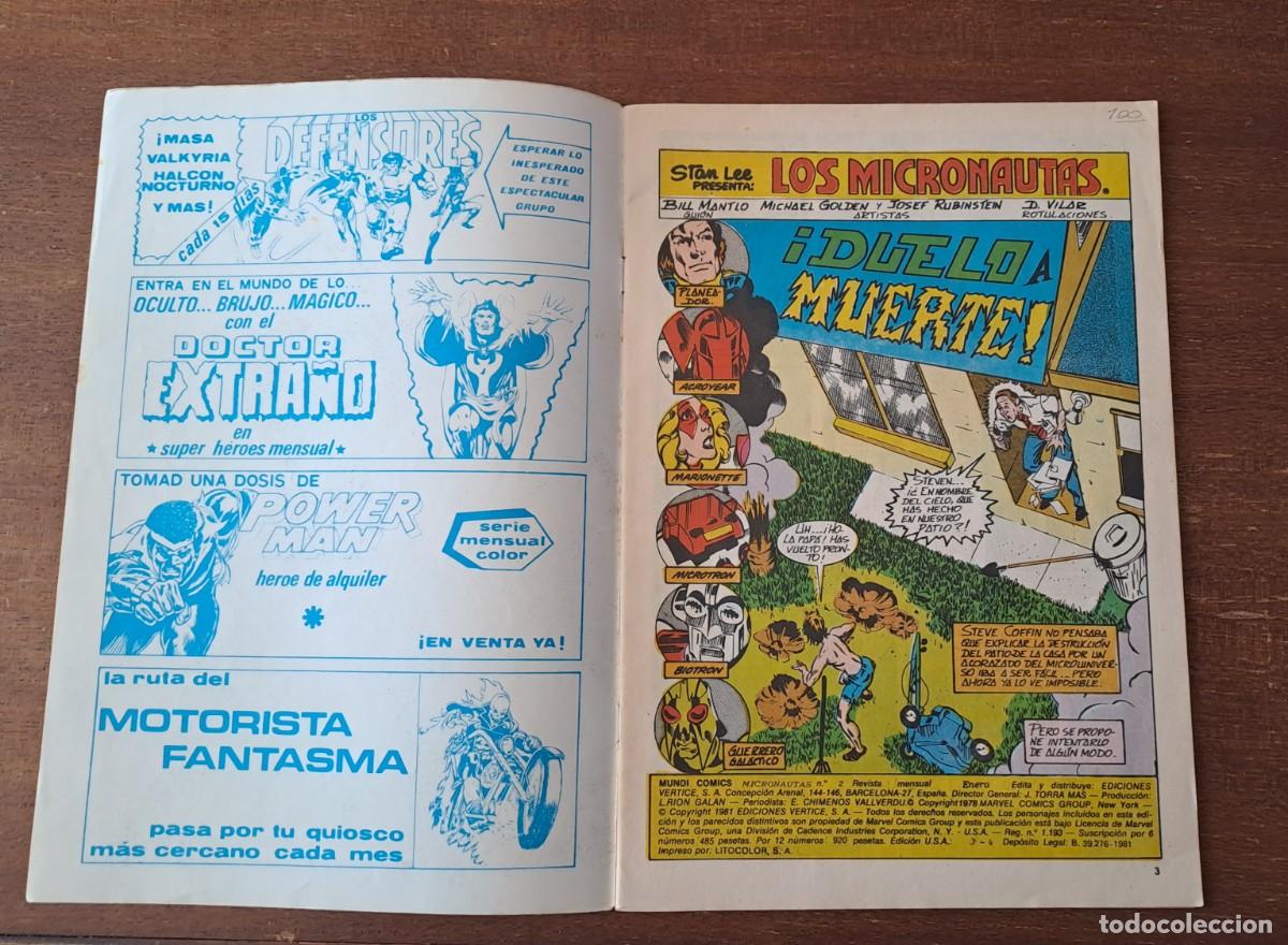 C&oacute;mics: MICRONAUTAS VERTICE Y SURCO - Foto 17
