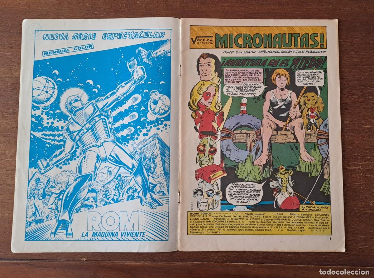 C&oacute;mics: MICRONAUTAS VERTICE Y SURCO - Foto 24