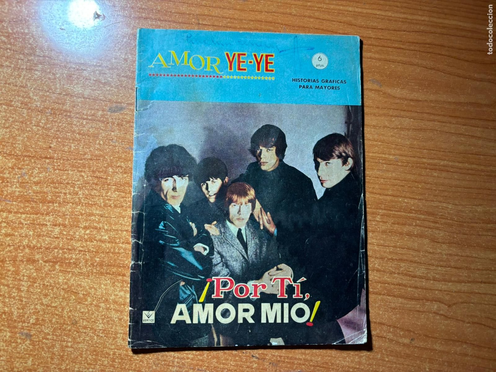 C&oacute;mics: AMOR YE-YE N&ordm; 2 THE ROLLING STONES EDITORIAL VERTICE - Foto 1