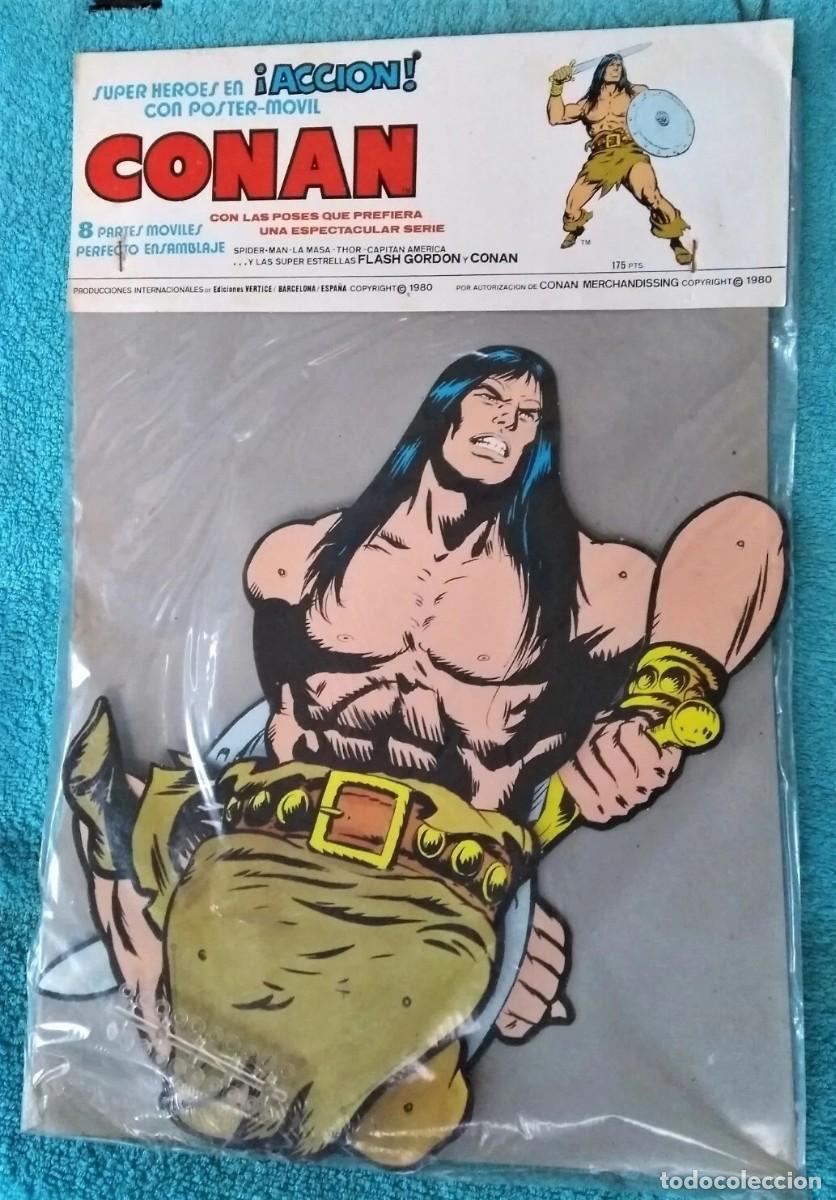 C&oacute;mics: P&Oacute;STER-M&Oacute;VIL: CONAN, V&eacute;rtice, 1980 - Foto 1
