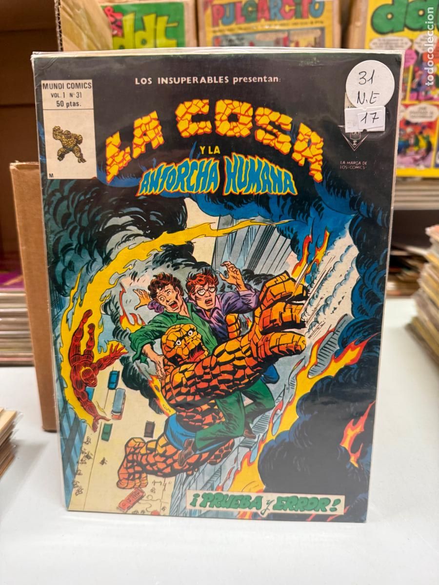 C&oacute;mics: LOS INSUPERABLES EDITORIAL VERTICE NUMERO 31 - Foto 1