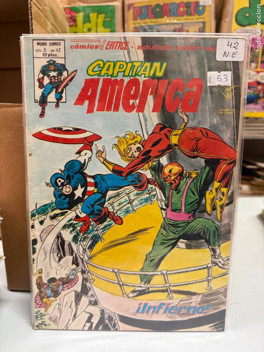 C&oacute;mics: CAPITAN AMERICA EDITORIAL VERTICE NUMERO 42 - Foto 1
