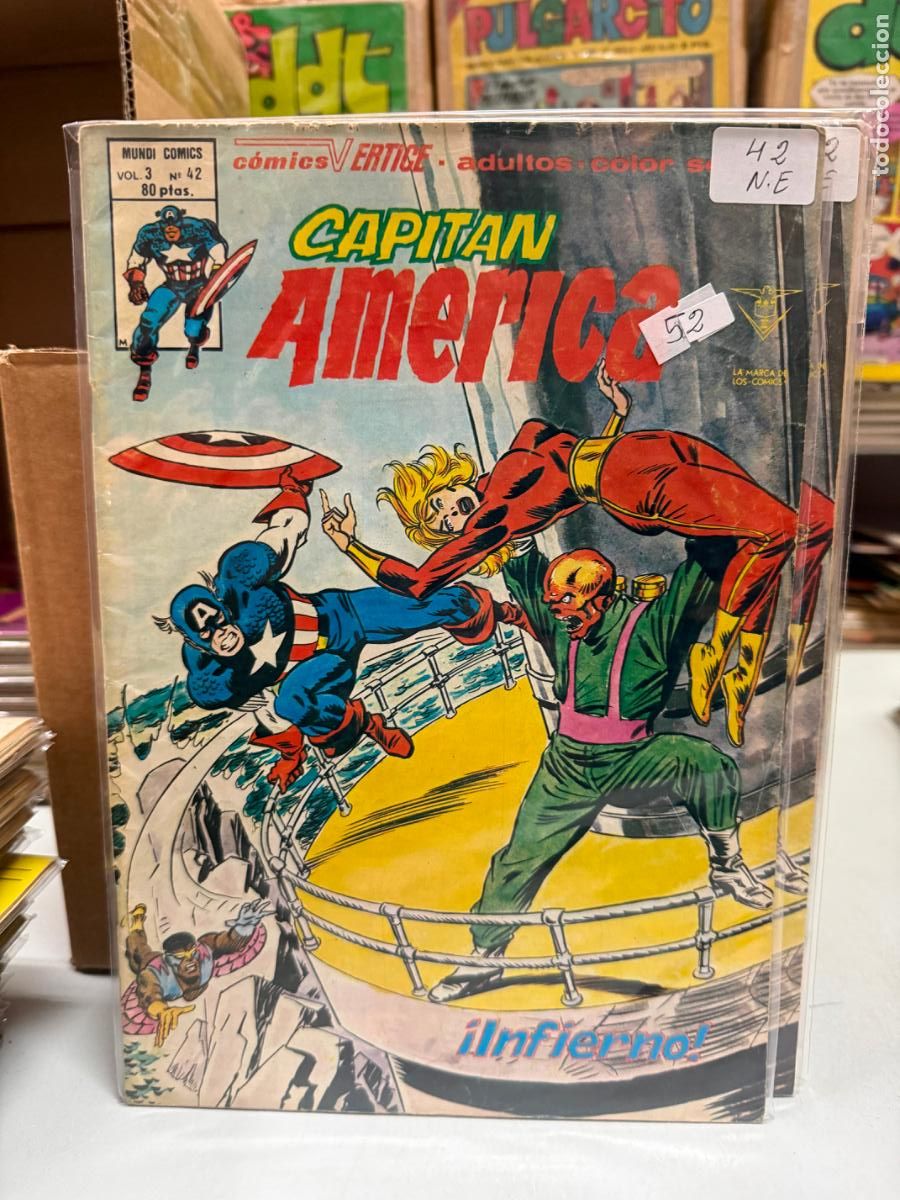 C&oacute;mics: CAPITAN AMERICA EDITORIAL VERTICE NUMERO 42 - Foto 1