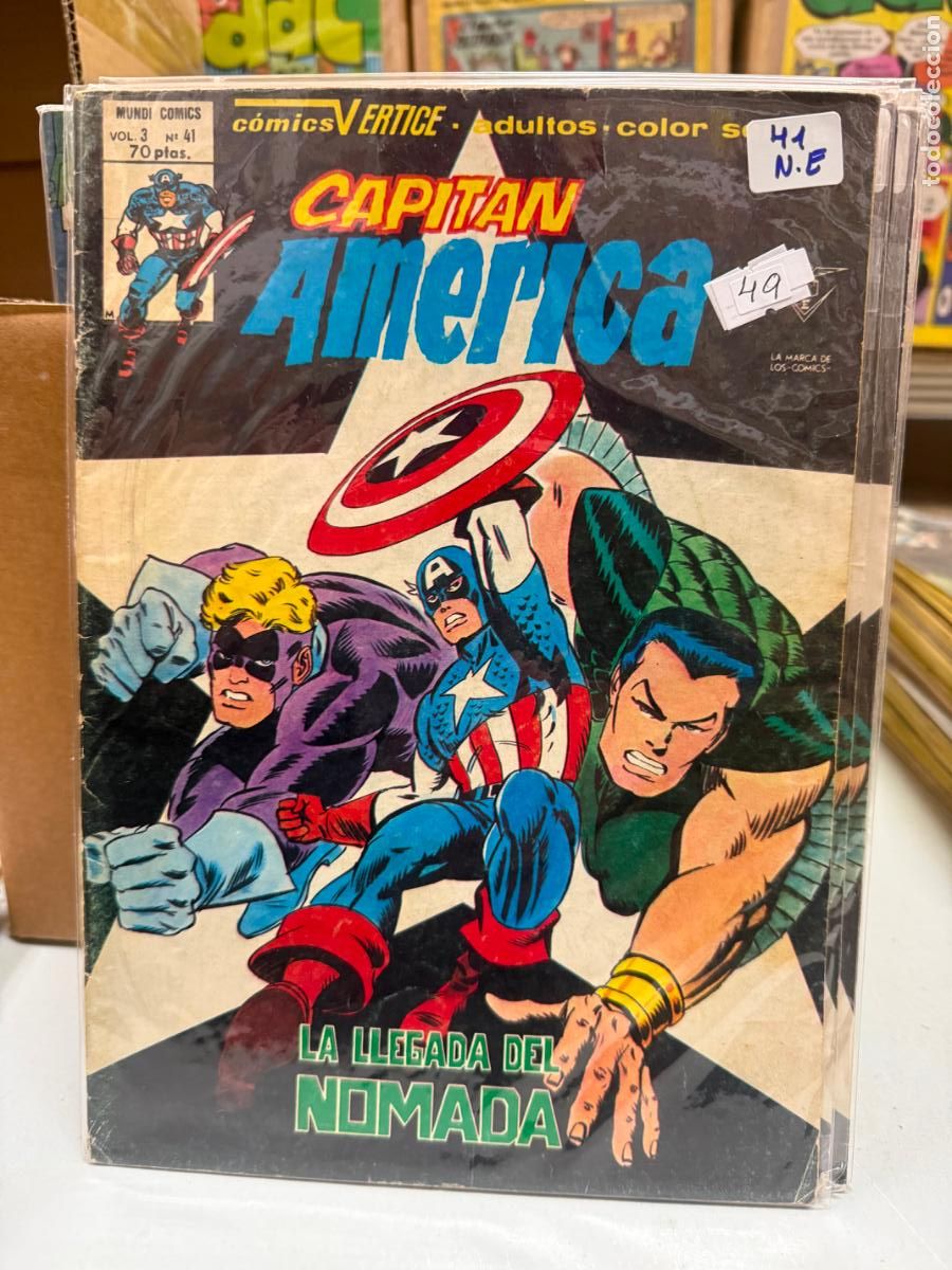 C&oacute;mics: CAPITAN AMERICA EDITORIAL VERTICE NUMERO 41 - Foto 1