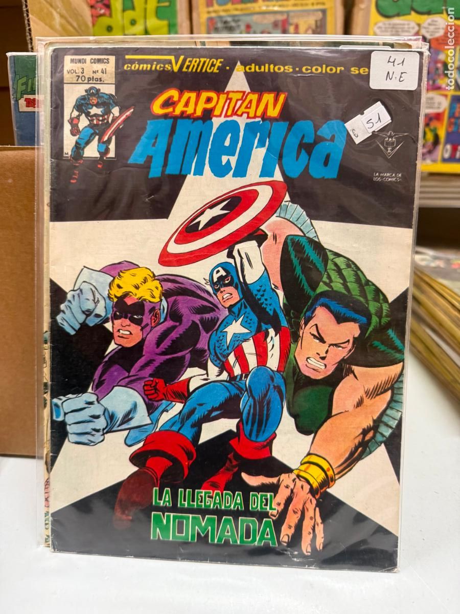 C&oacute;mics: CAPITAN AMERICA EDITORIAL VERTICE NUMERO 41 - Foto 1