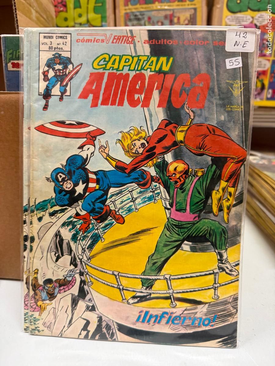 C&oacute;mics: CAPITAN AMERICA EDITORIAL VERTICE NUMERO 42 - Foto 1