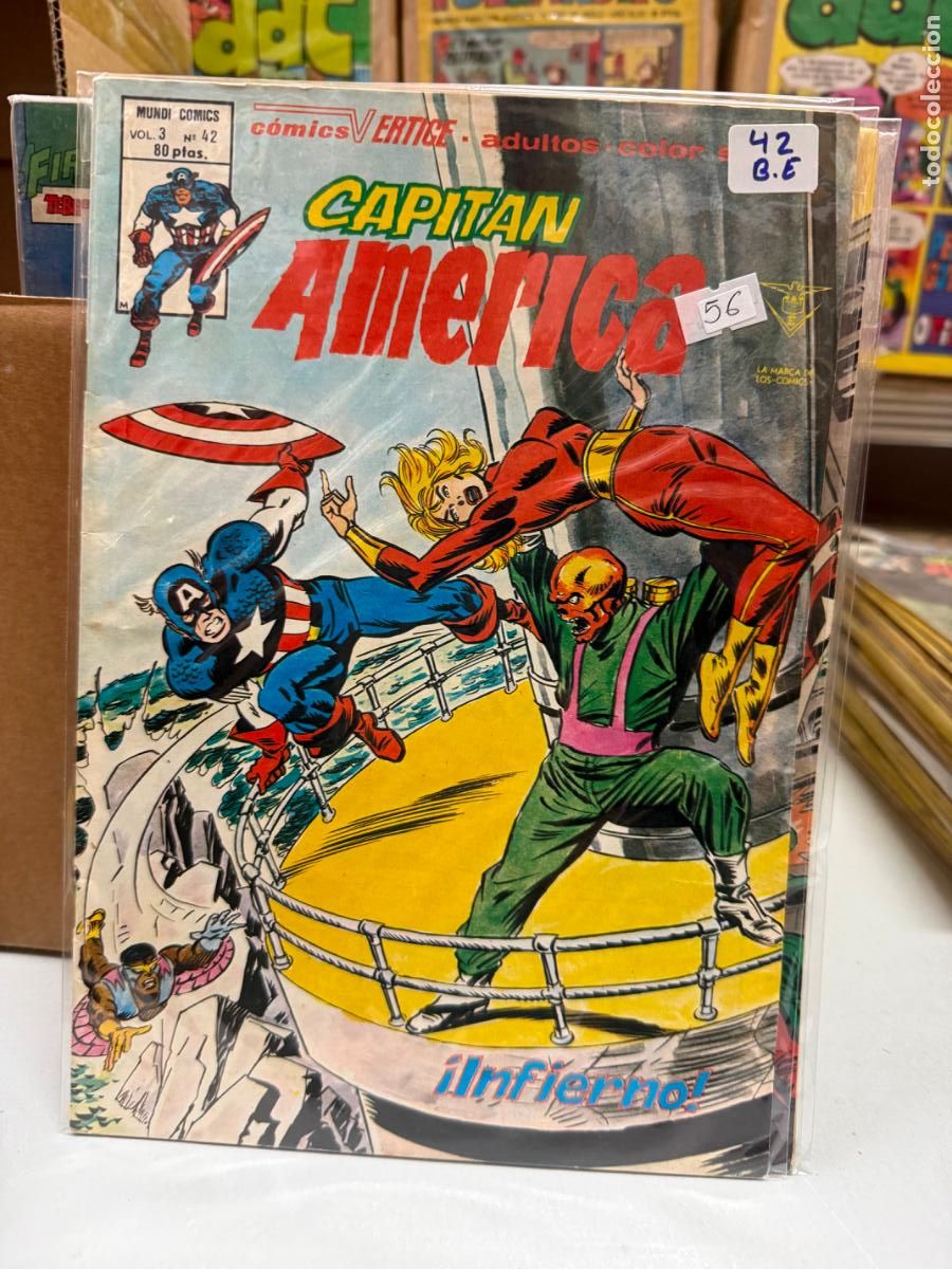 C&oacute;mics: CAPITAN AMERICA EDITORIAL VERTICE NUMERO 42 - Foto 1