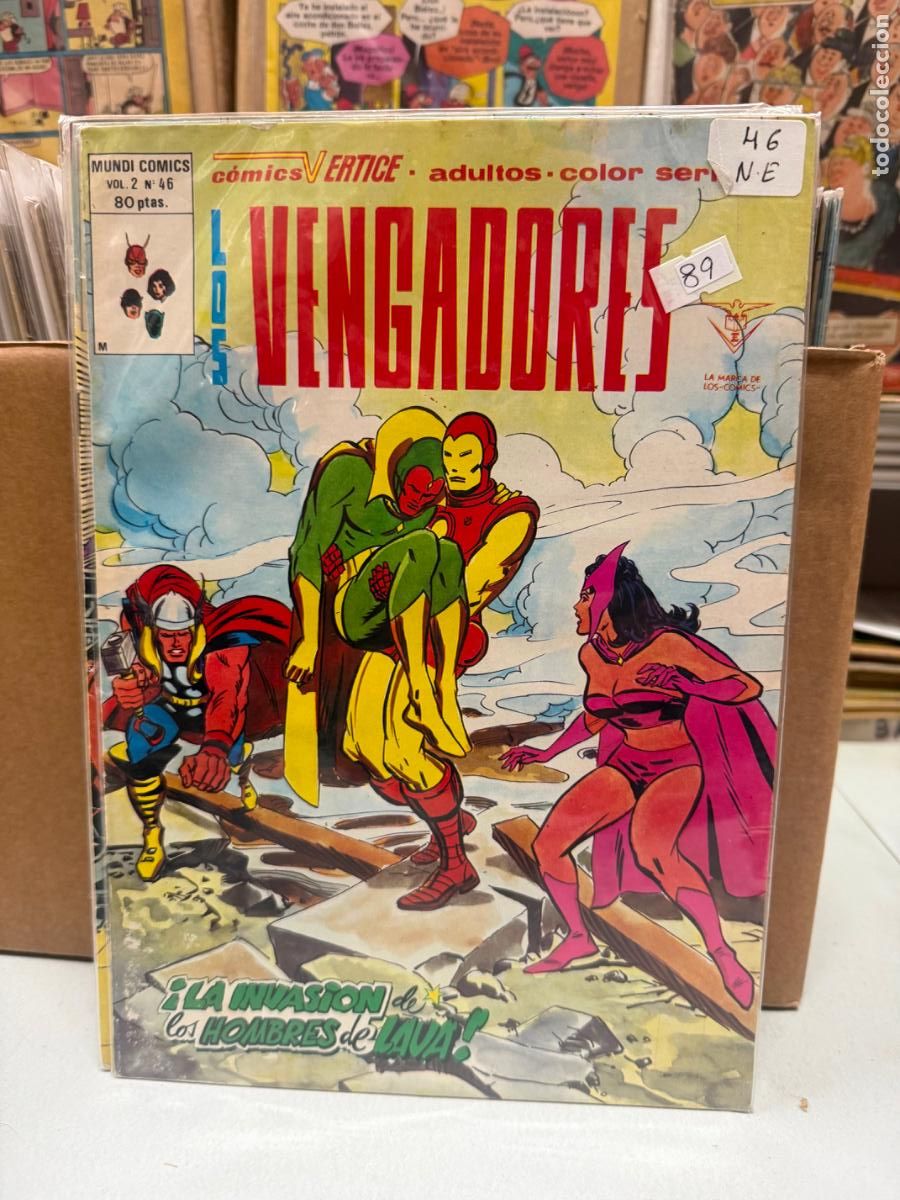 C&oacute;mics: LOS VENGADORES EDITORIAL VERTICE NUMERO 46 - Foto 1