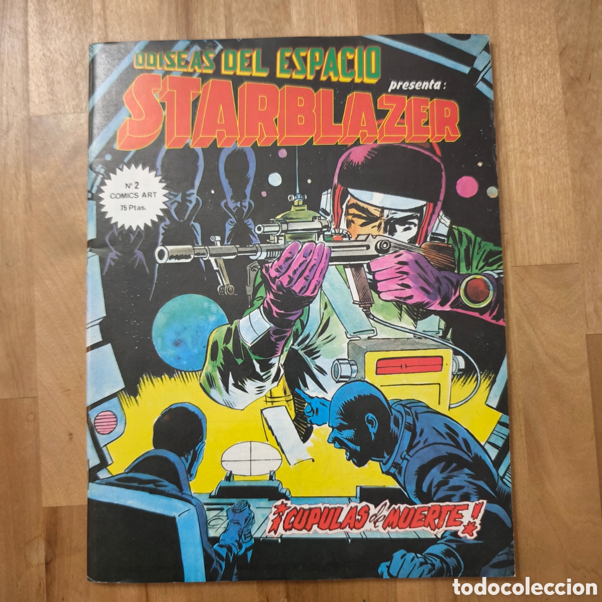 C&oacute;mics: Lote comics odiseas del espacio Starblazer, ed Vertice - Foto 2