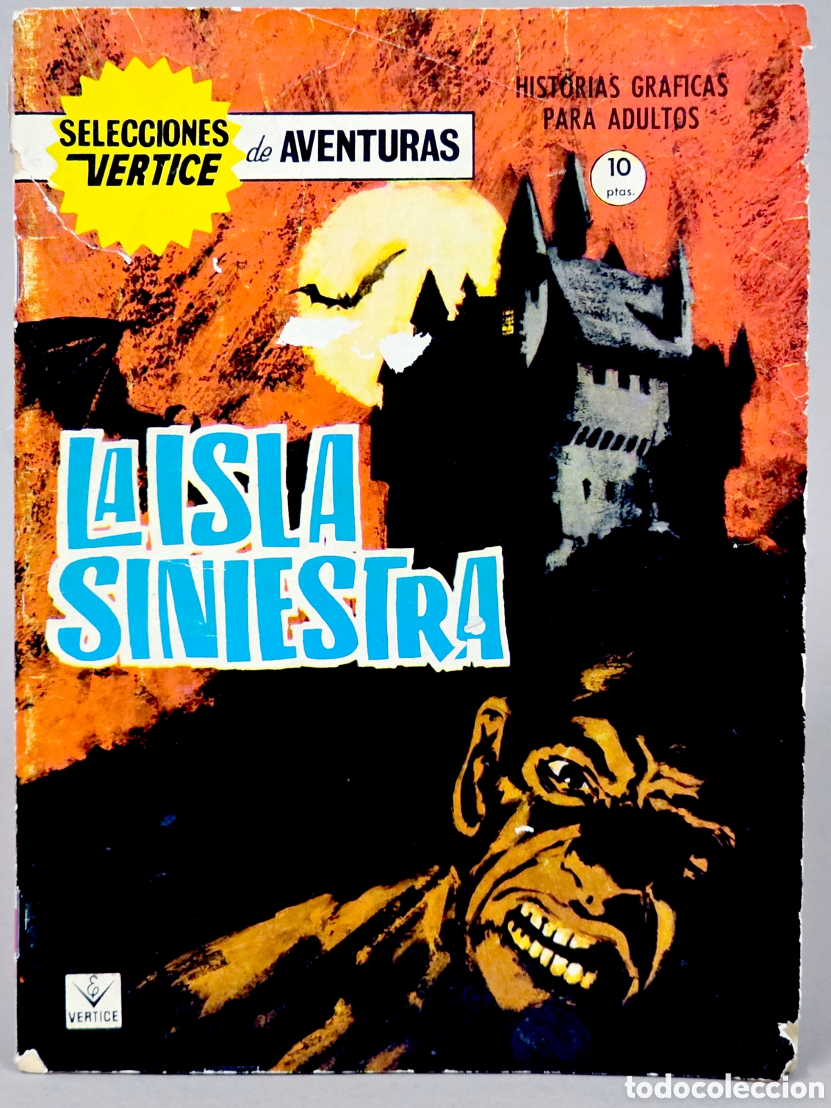 C&oacute;mics: C&Oacute;MIC SELECCIONES VERTICE 13 LA ISLA SINIESTRA GRAPA NORMAL ESTADO - Foto 1