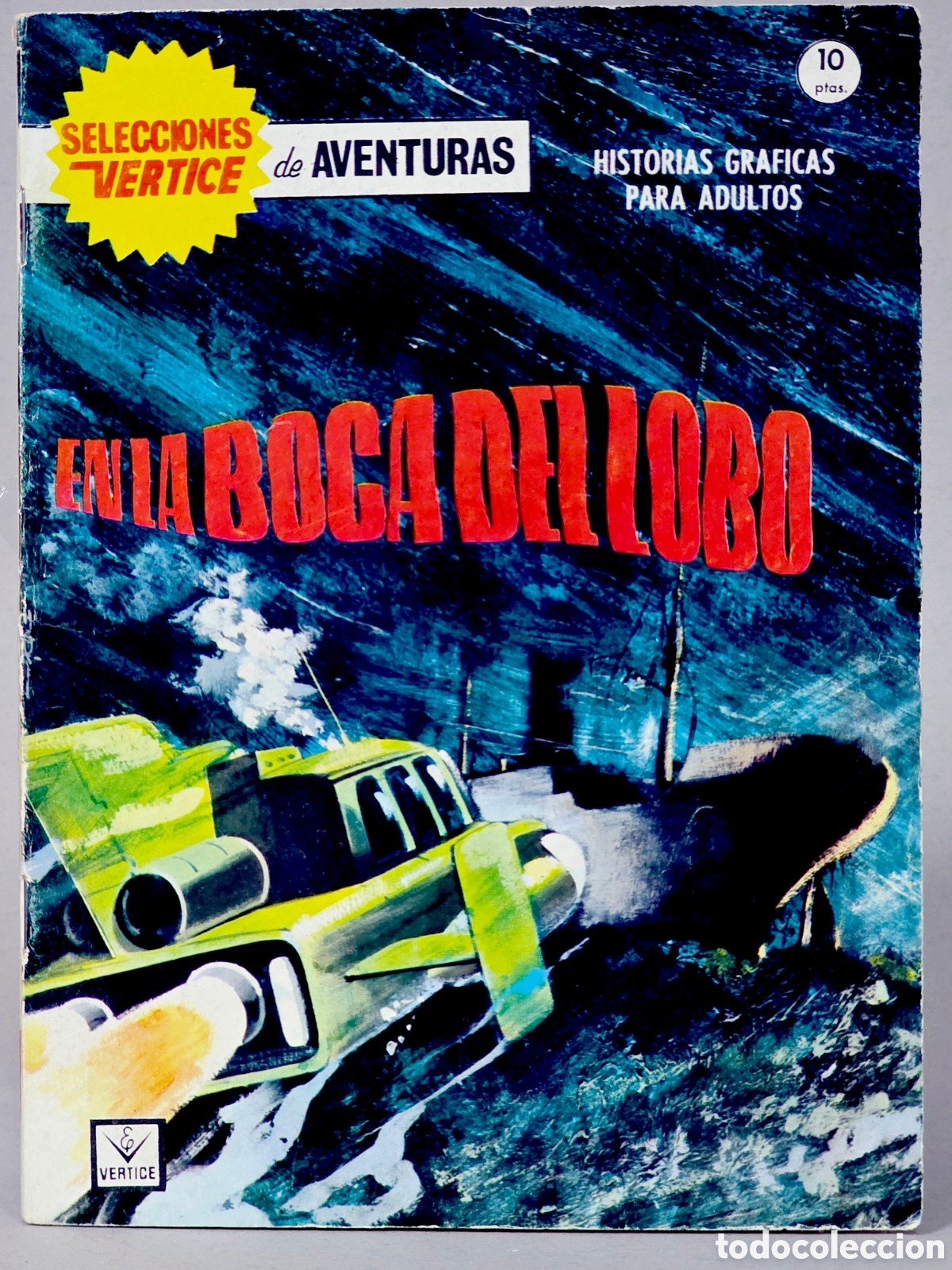 C&oacute;mics: C&Oacute;MIC SELECCIONES VERTICE 9 EN LA BOCA DEL LOBO GRAPA MUY BUEN ESTADO - Foto 1