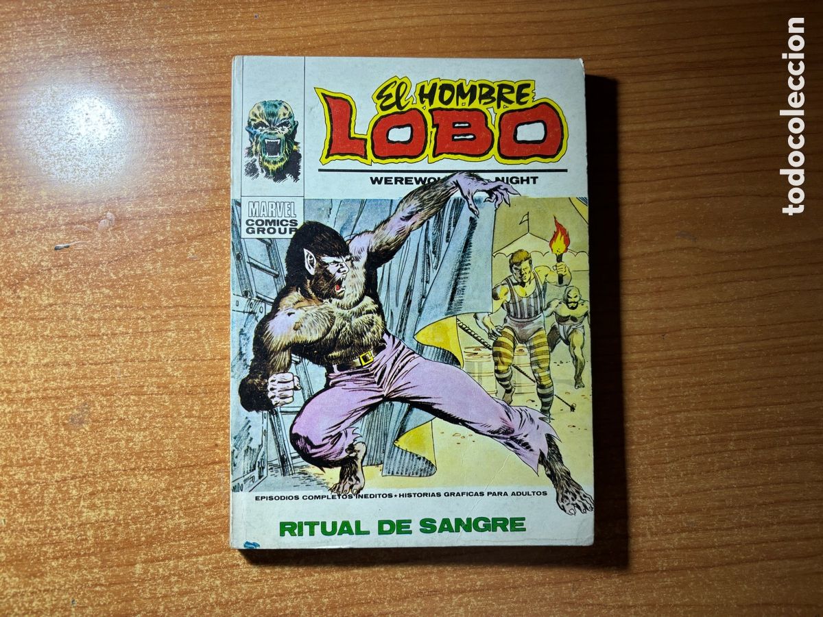C&oacute;mics: EL HOMBRE LOBO N&ordm; 5 EDICIONES VERTICE VOLUMEN 1 - Foto 1