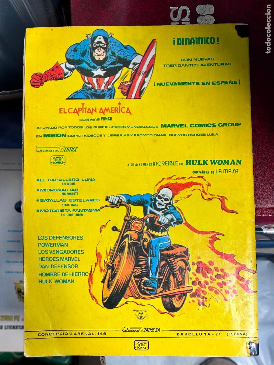 C&oacute;mics: LOS VENGADORES: INTERLUDIO #1 V&Eacute;RTICE, 1.981 - Foto 2