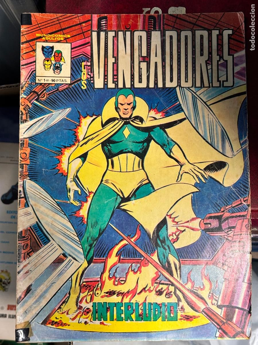 C&oacute;mics: LOS VENGADORES: INTERLUDIO #1 V&Eacute;RTICE, 1.981 - Foto 1