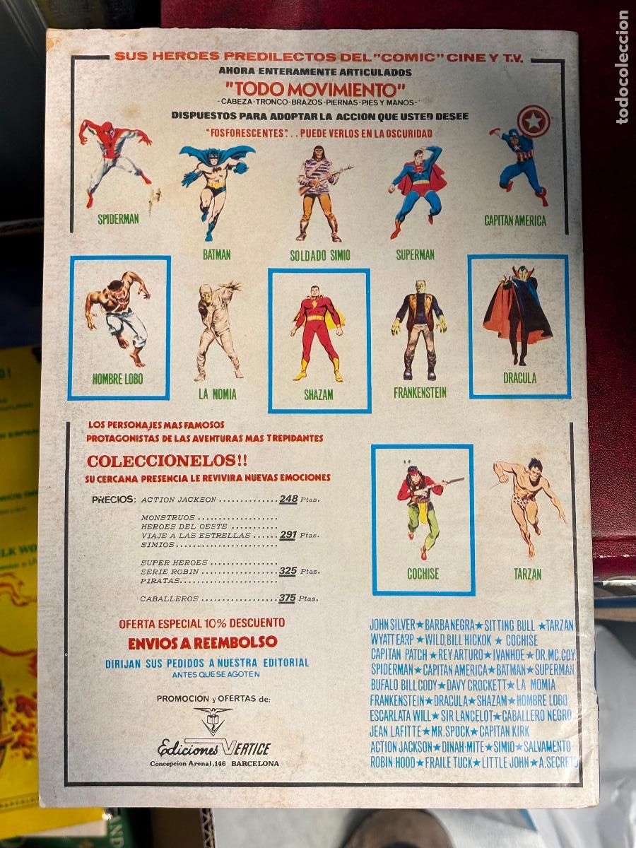C&oacute;mics: FLASH GORDON: EL PALACIO DE HIELO / EL PODER DE LOS HOMBRES LAGARTOS V.1 V&Eacute;RTICE, 1.976 - Foto 2
