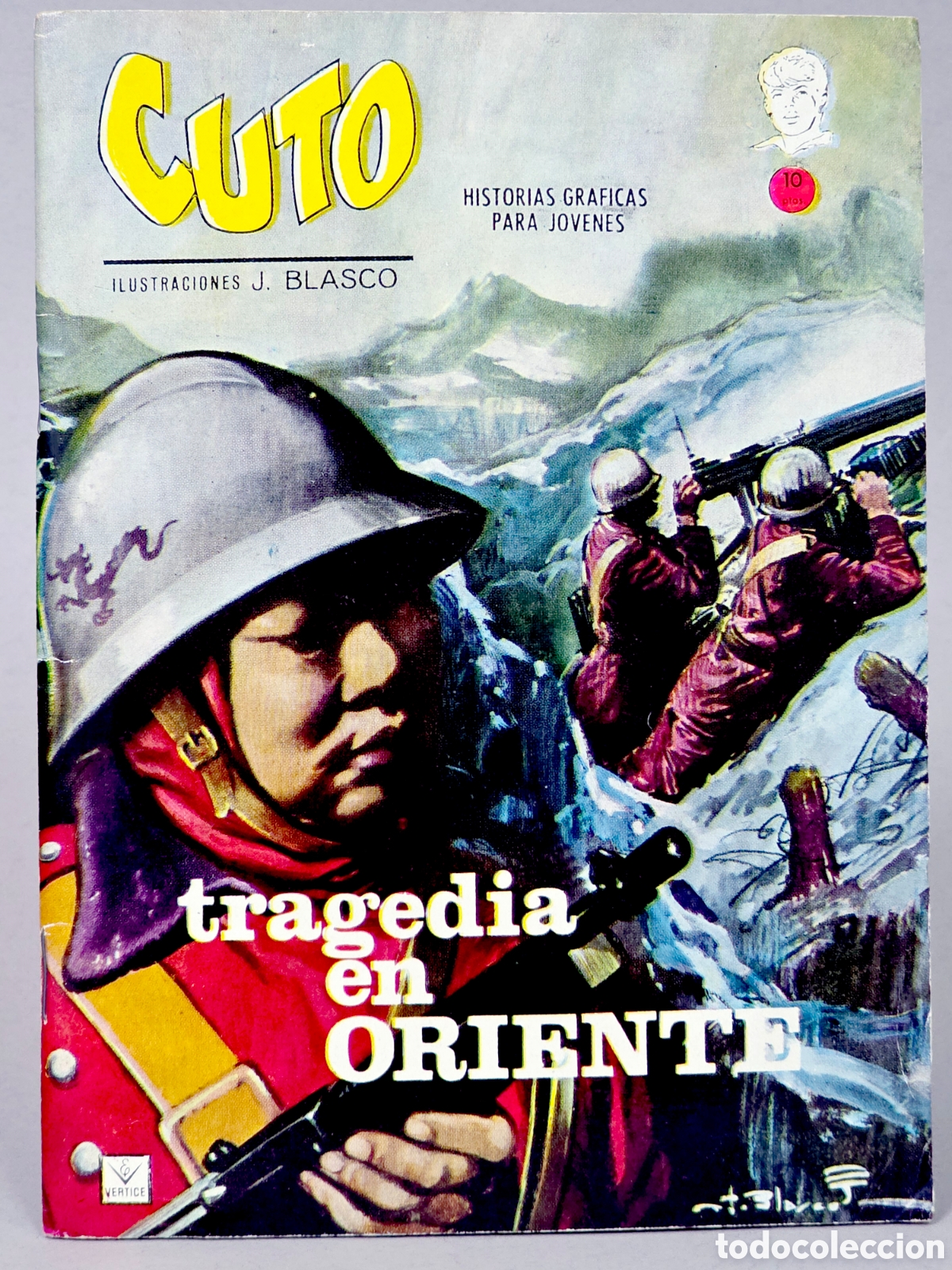 C&oacute;mics: C&Oacute;MIC CUTO 6 TRAGEDIA EN ORIENTE EDICIONES VERTICE MUY BUEN ESTADO - Foto 1