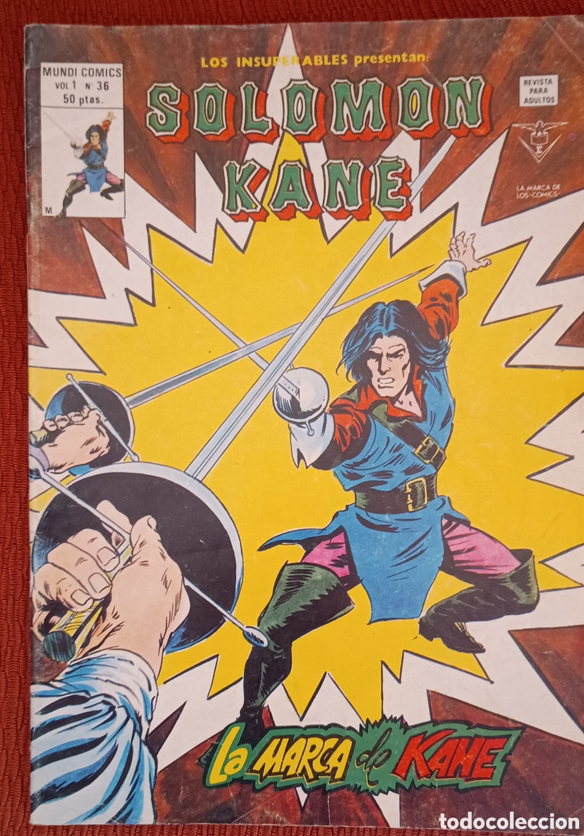 C&oacute;mics: SOLOMON KANE VOL. 1 N&ordm; 36 - EDOCIONES VERTICE. - Foto 1