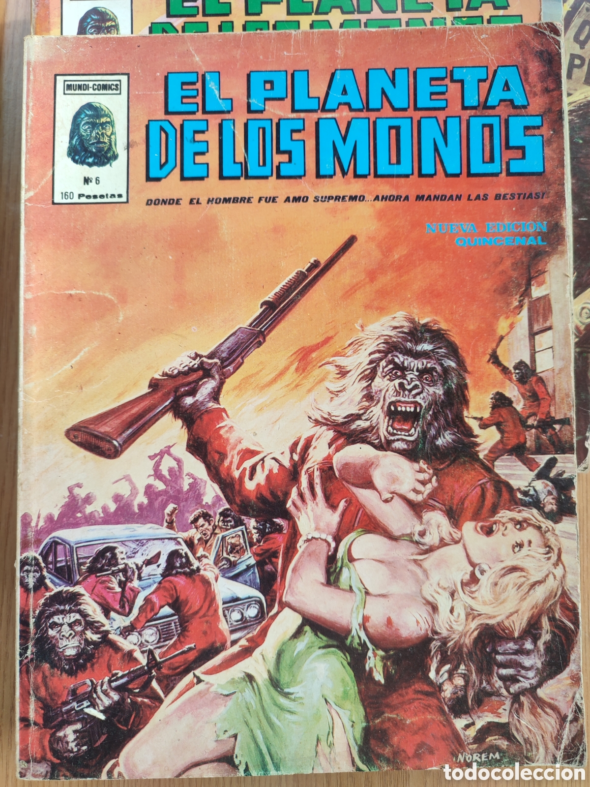 C&oacute;mics: El planeta de los monos. Vol1 . 6 tomos completa. - Foto 3