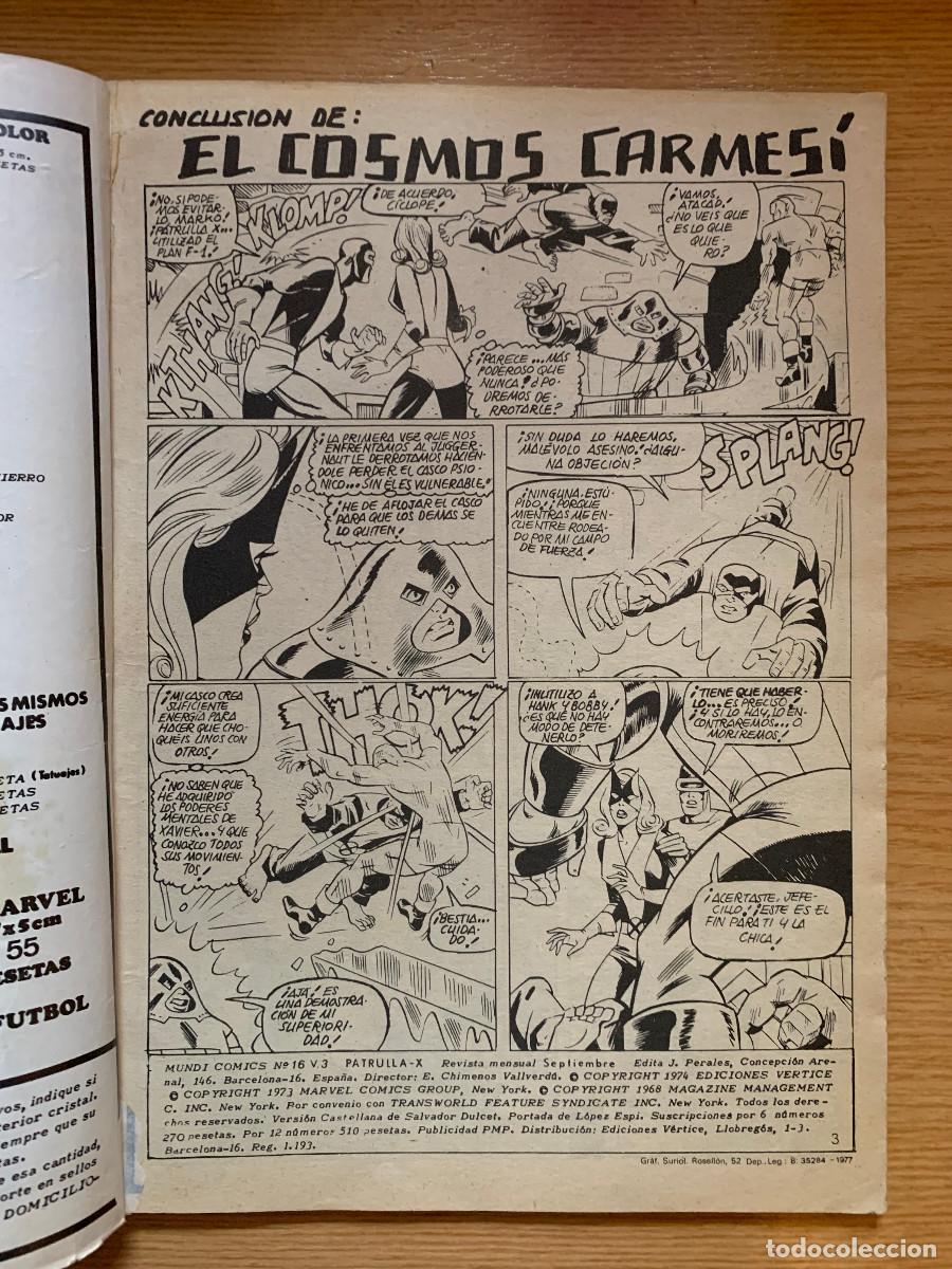 C&oacute;mics: La Patrulla X Volumen 3 n&ordm; 16 - D2 - Foto 3