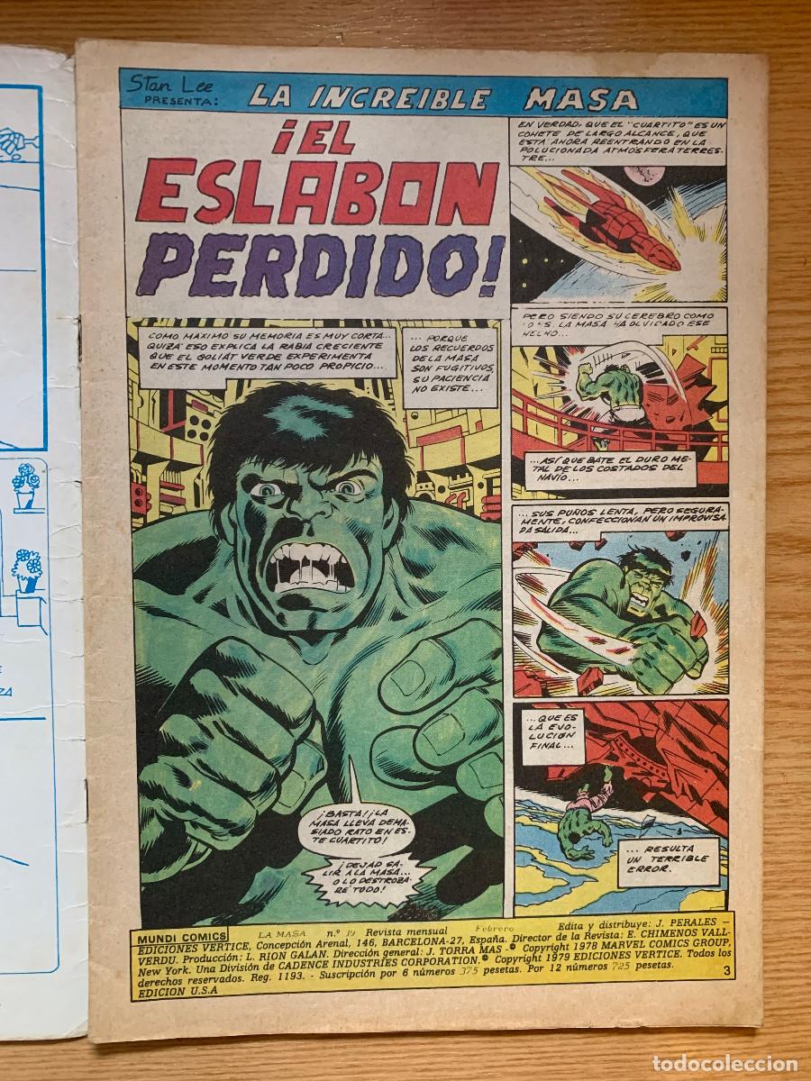 C&oacute;mics: La Masa Volumen 3 n&ordm; 39 - Foto 3