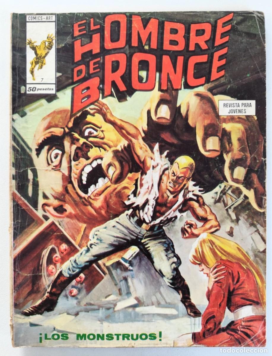 C&oacute;mics: DOC SAVAGE, EL HOMBRE DE BRONCE N&ordm; 7 - Los Monstruos ~ MARVEL/V&Eacute;RTICE (1975) - Foto 1