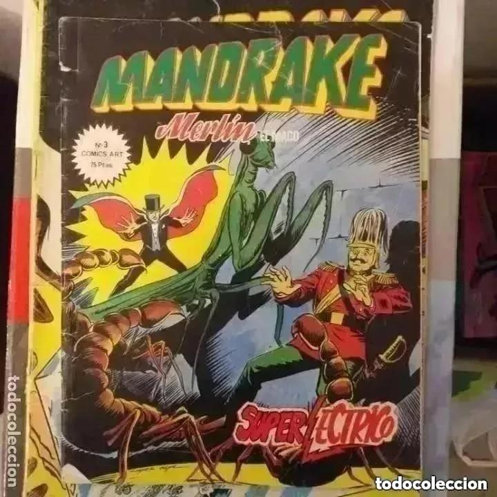 C&oacute;mics: MANDRAKE MERLIN EL MAGO NUM 3. SUPER ELECTRICO - Foto 1