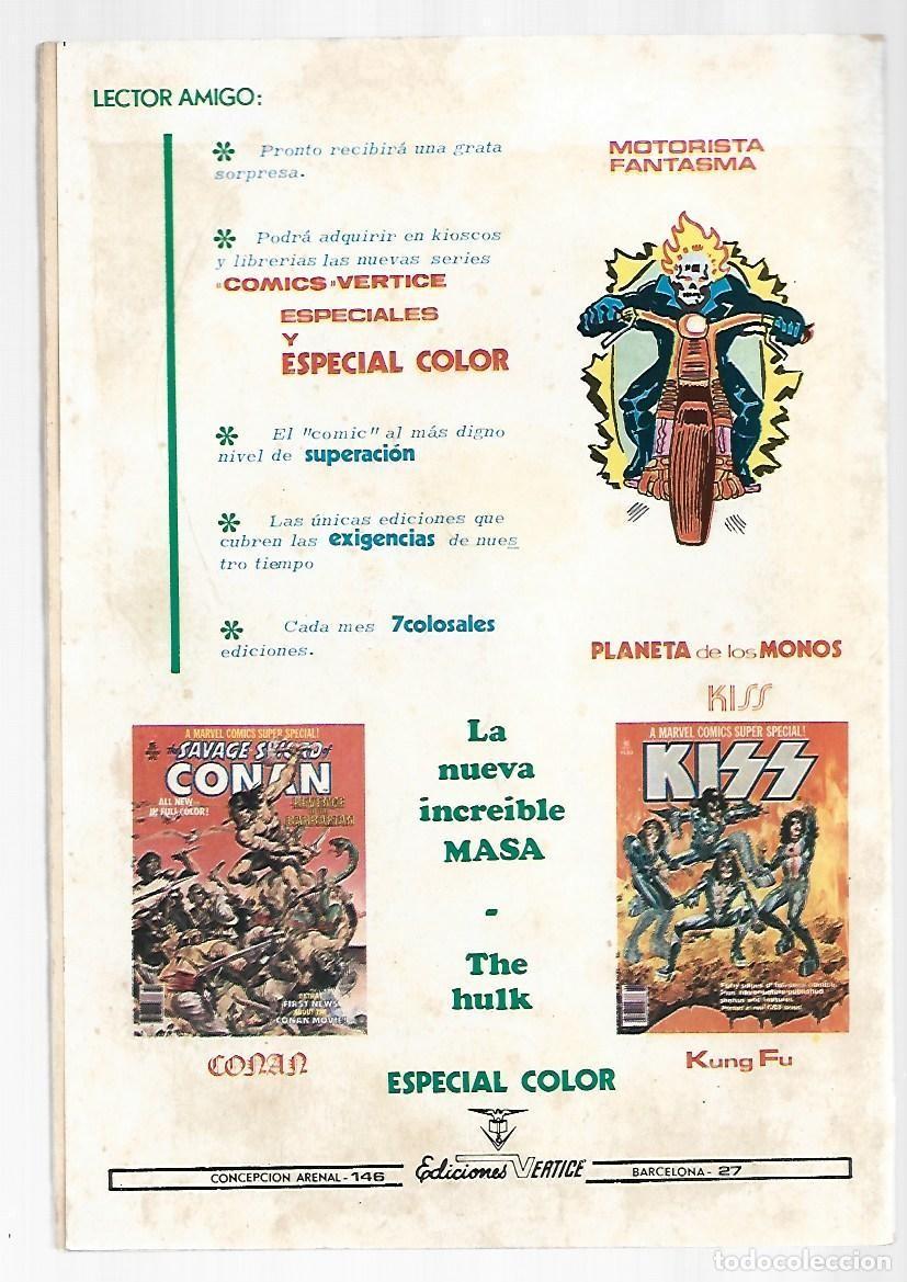 C&oacute;mics: Ms. Marvel 1, 1978, Vertice, buen estado - Foto 2