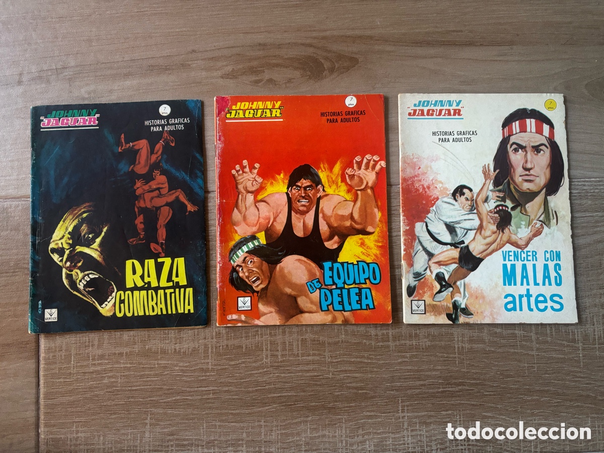 C&oacute;mics: V&Eacute;RTICE GRAPA JOHNNY JAGUAR COLECCI&Oacute;N COMPLETA 14 N&Uacute;MEROS - Foto 6