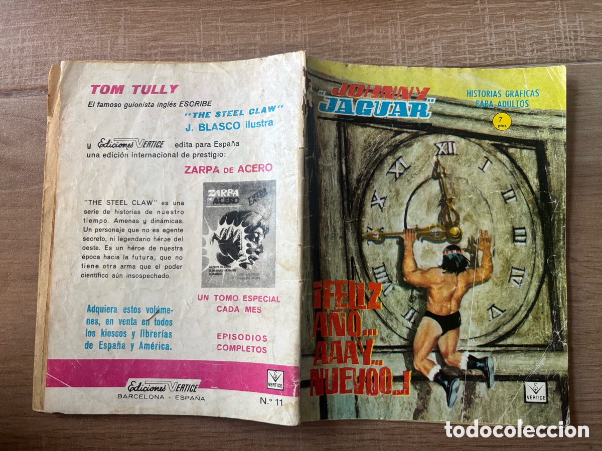 C&oacute;mics: V&Eacute;RTICE GRAPA JOHNNY JAGUAR COLECCI&Oacute;N COMPLETA 14 N&Uacute;MEROS - Foto 9
