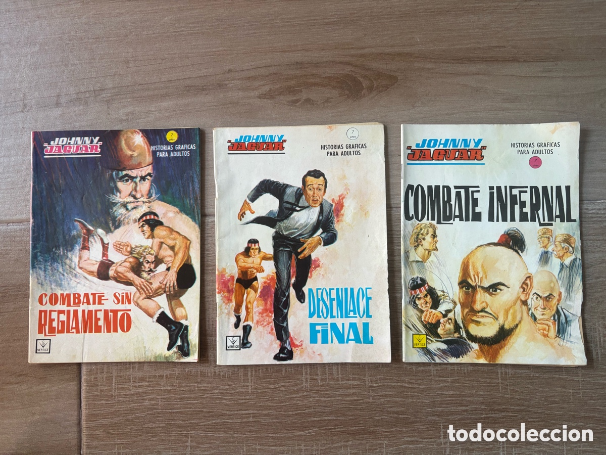 C&oacute;mics: V&Eacute;RTICE GRAPA JOHNNY JAGUAR COLECCI&Oacute;N COMPLETA 14 N&Uacute;MEROS - Foto 11