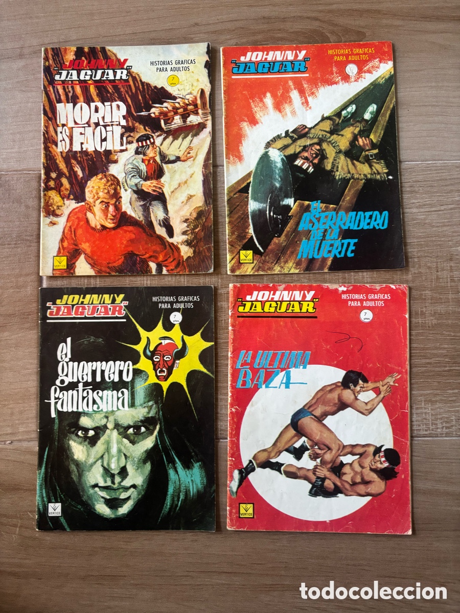 C&oacute;mics: V&Eacute;RTICE GRAPA JOHNNY JAGUAR COLECCI&Oacute;N COMPLETA 14 N&Uacute;MEROS - Foto 13